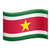 🇸🇷 flag: Suriname display on Apple